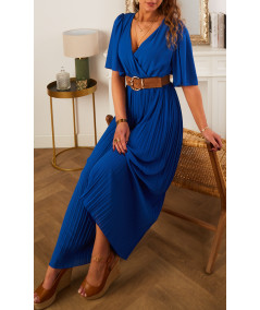 combinaison souple bleu electrique