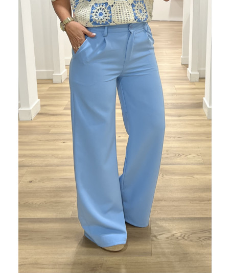 PANTALON LORENA BLEU CIEL